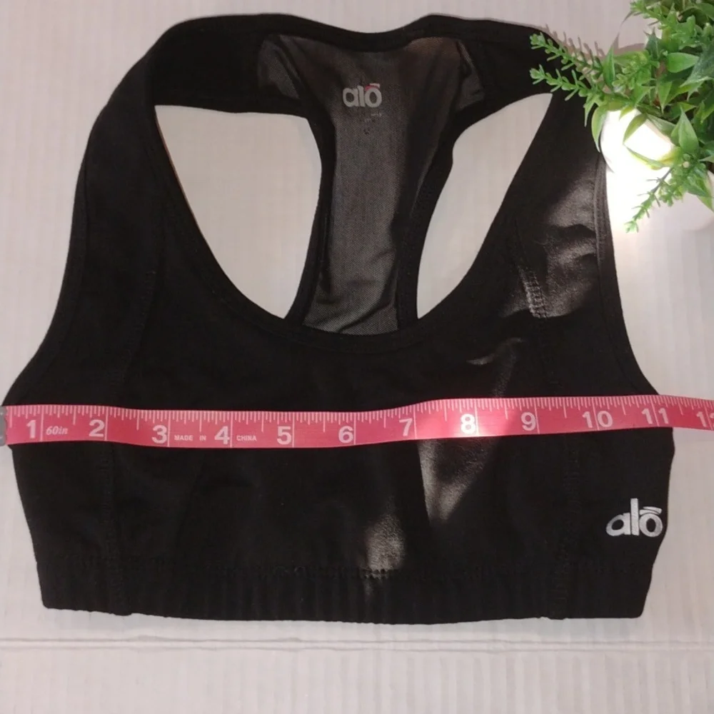 ALO Yoga Cool Fit Sports Bra. Womens size XS. Black in color. - Picture 5 of 6